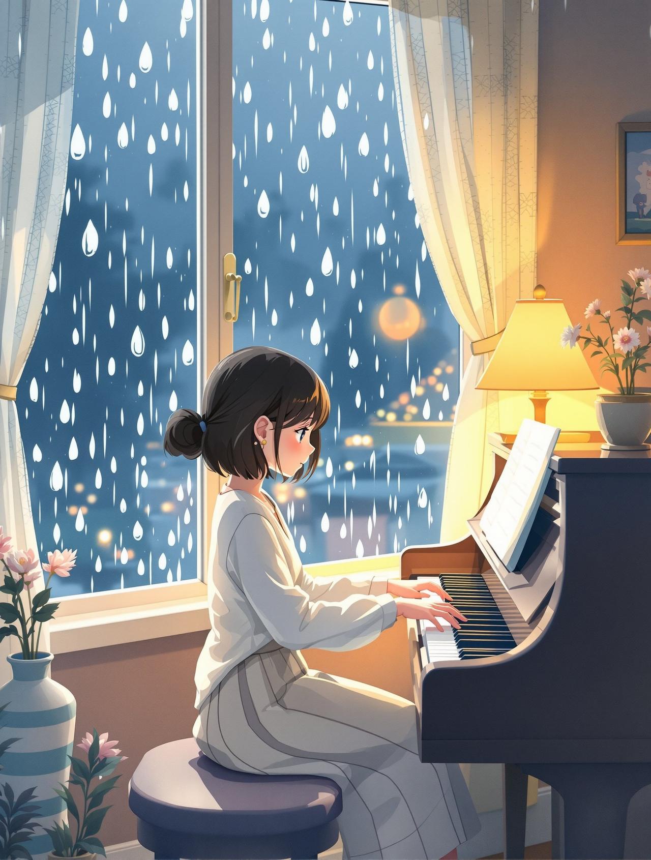ai漫剧工厂 - 雨天的旋律